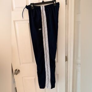 REEBOK Vintage Dark Blue Pants with White Stripes